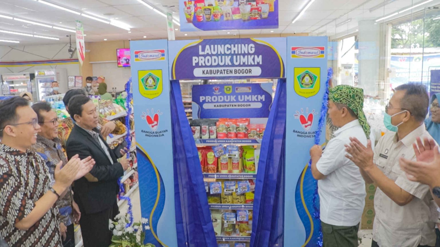 Indomaret Launching Produk Umkm Sekda Beri Apresiasi