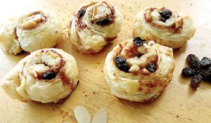 Almond pastry roll ala Dias Istiyana