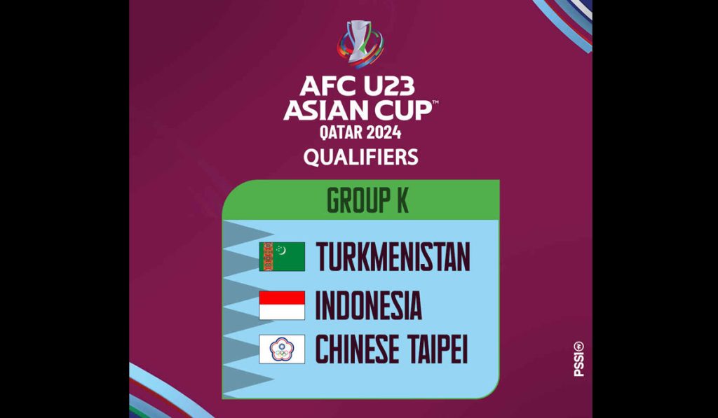 Masuk Grup K, Timnas Indonesia Berpeluang Lolos Piala Asia
