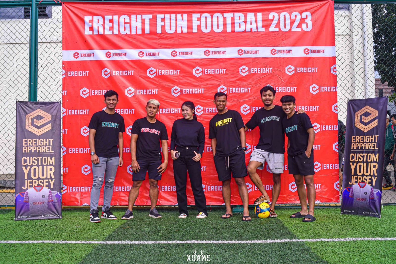 Ereight Apparel Gelar Mini Turnamen Silaturahmi Komunitas Bola